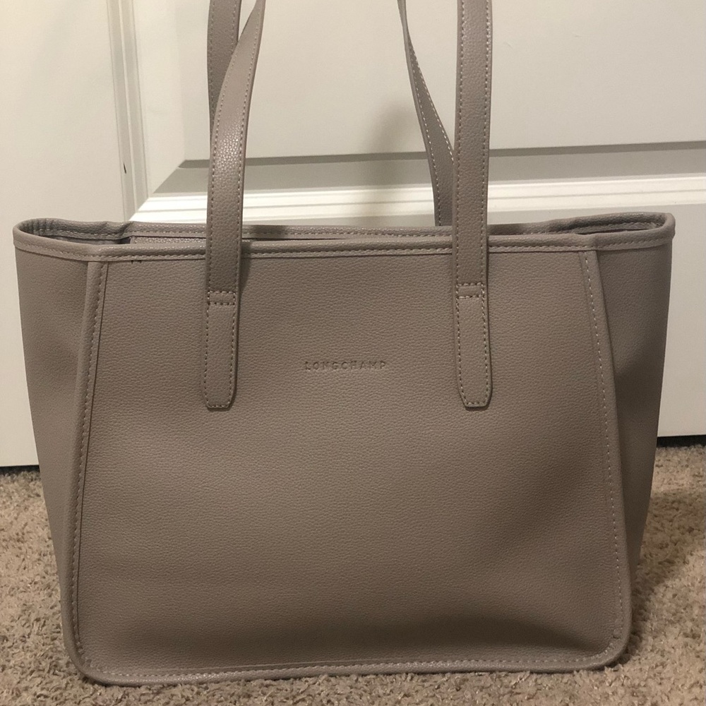 Longchamp leather tote